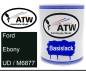 Preview: Ford, Ebony, UD / M6877: 1L Lackdose, von ATW Autoteile West.